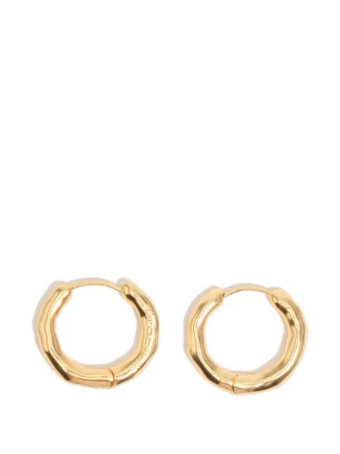 logo-engraved earrings by BIMBA Y LOLA