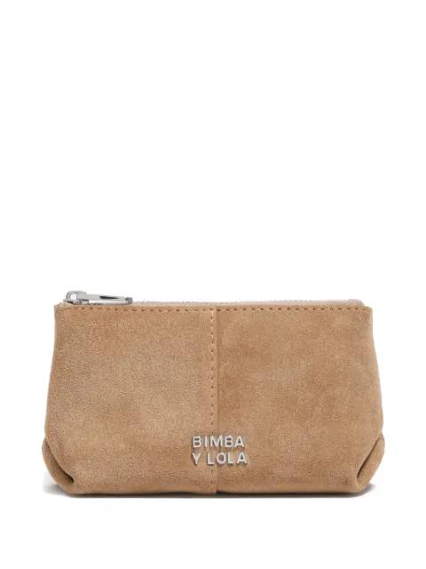 logo-plaque coin-purse by BIMBA Y LOLA