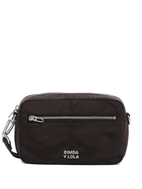 logo-plaque crossbody bag by BIMBA Y LOLA