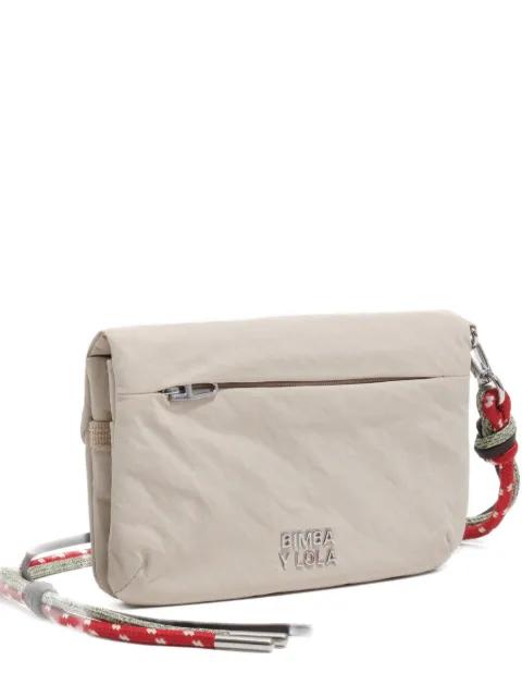 logo-plaque rope-strap wallet by BIMBA Y LOLA