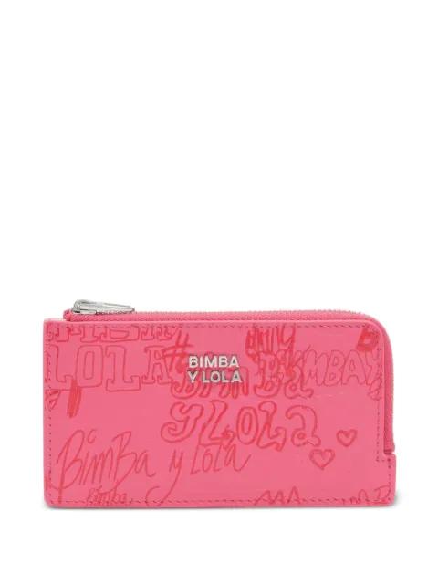 logo zip wallet by BIMBA Y LOLA