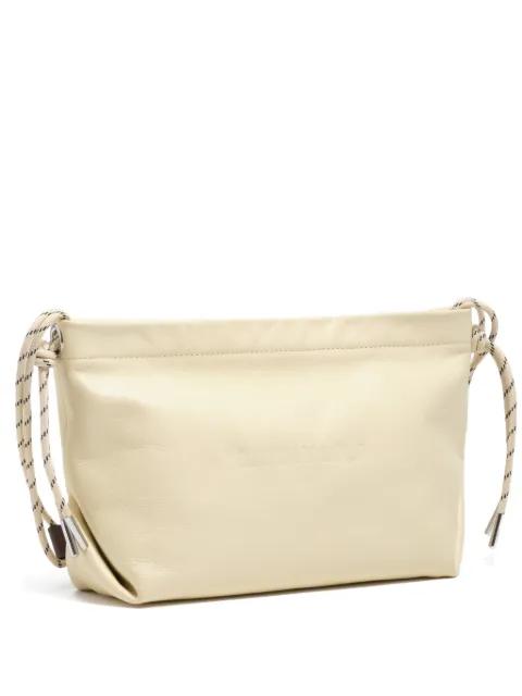 medium embossed-logo shoulder bag by BIMBA Y LOLA