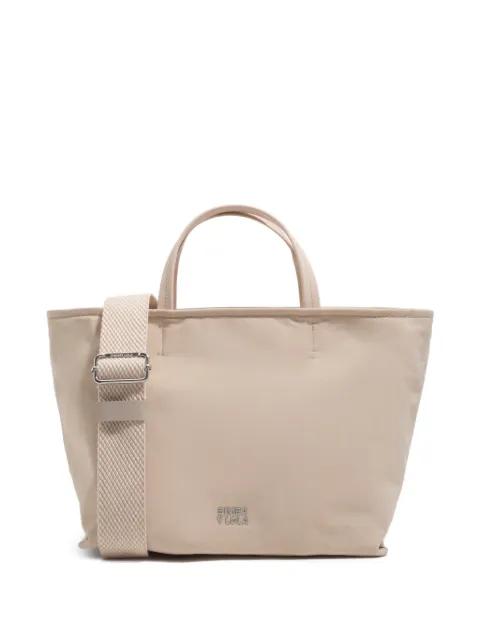 medium logo-detail tote bag by BIMBA Y LOLA