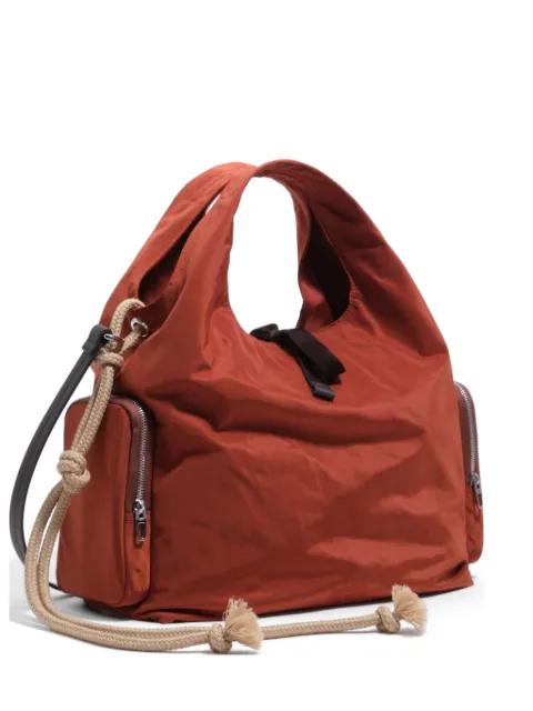 medium rope-detail shoulder bag by BIMBA Y LOLA