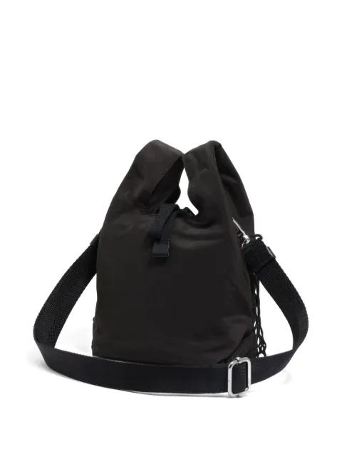 mesh-panel drawstring tote bag by BIMBA Y LOLA