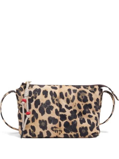 mini leopard crossbody bag by BIMBA Y LOLA