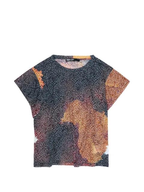 printed short-sleeve T-shirt by BIMBA Y LOLA