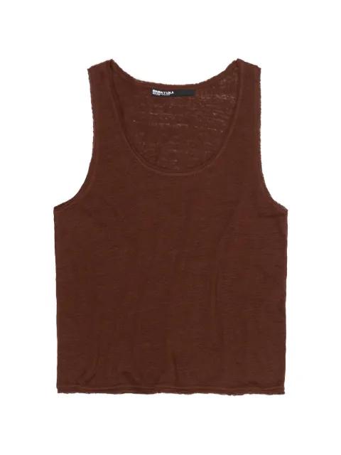 raw-cut top by BIMBA Y LOLA
