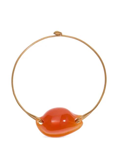 seashell-pendant choker necklace by BIMBA Y LOLA