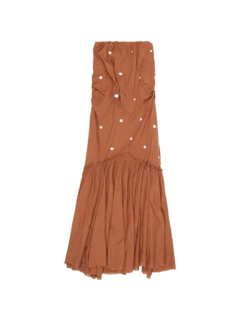 sequin-embellished ruffled dress by BIMBA Y LOLA