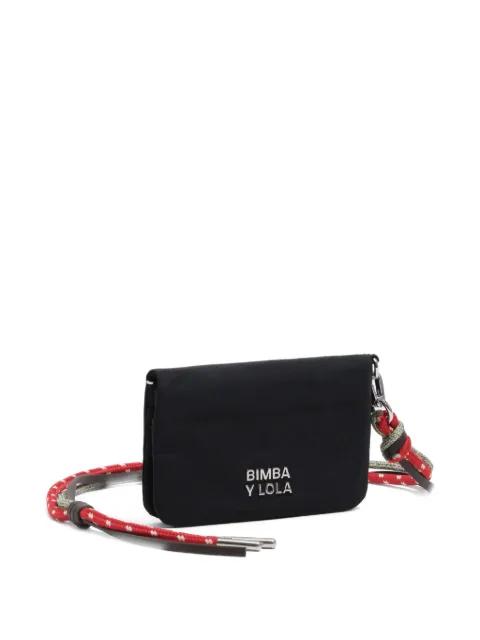 small logo-print rope-strap wallet by BIMBA Y LOLA