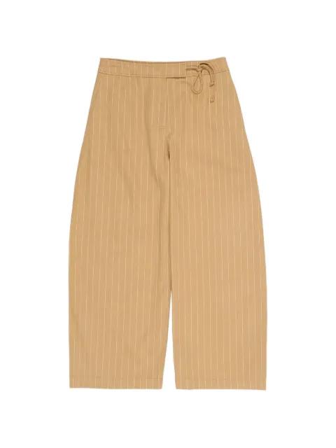 striped barrel trousers by BIMBA Y LOLA