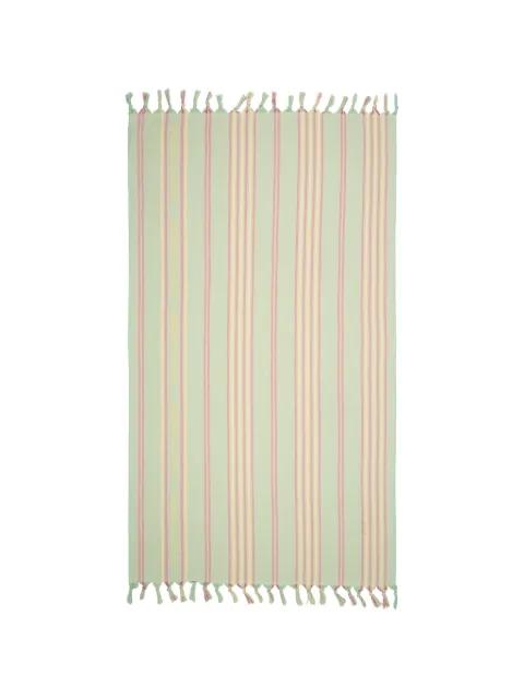 striped fringed beach towel by BIMBA Y LOLA