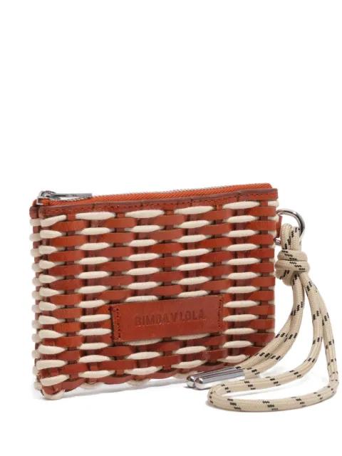 woven cord wallet by BIMBA Y LOLA