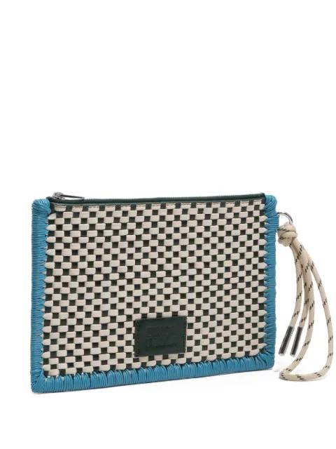 woven drawstring wallet by BIMBA Y LOLA