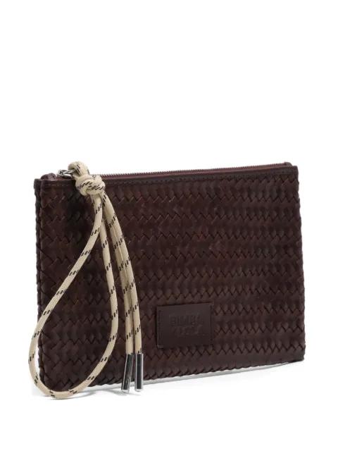 woven zip wallet by BIMBA Y LOLA