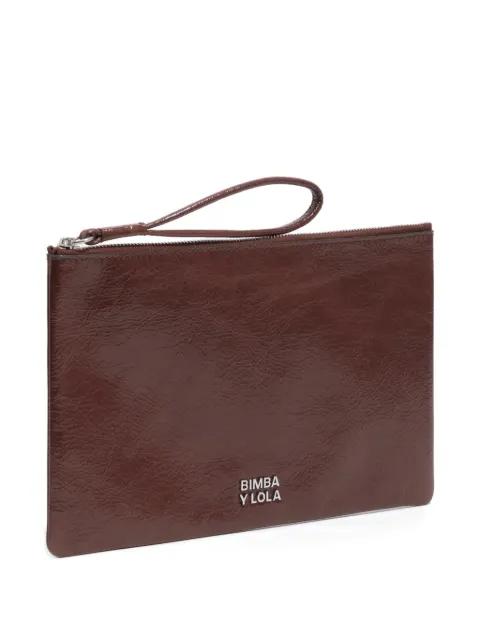 wristlet zip cow leather wallet by BIMBA Y LOLA