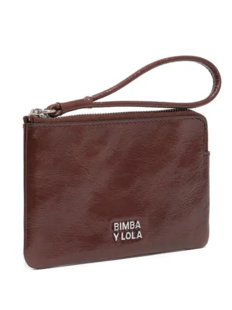 zip leather wallet by BIMBA Y LOLA