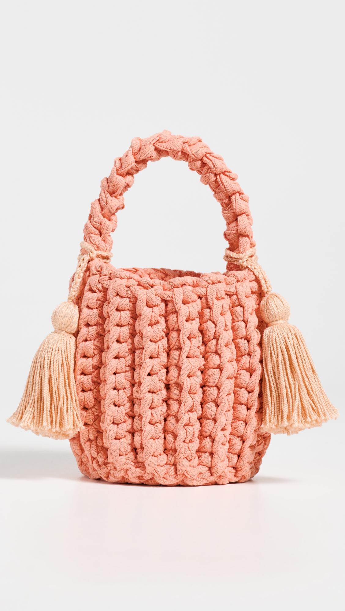 Amalfi Bucket Bag Mini by BINGE KNITTING
