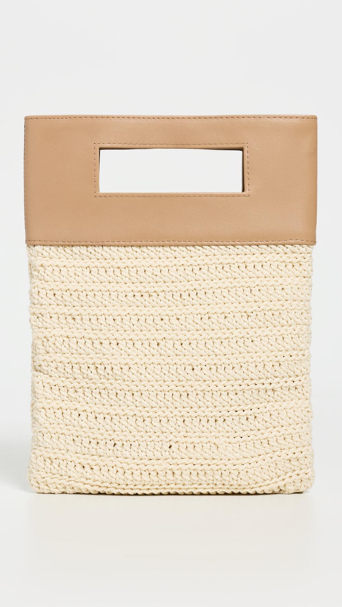 Aurora Mini Fold Over Clutch by BINGE KNITTING