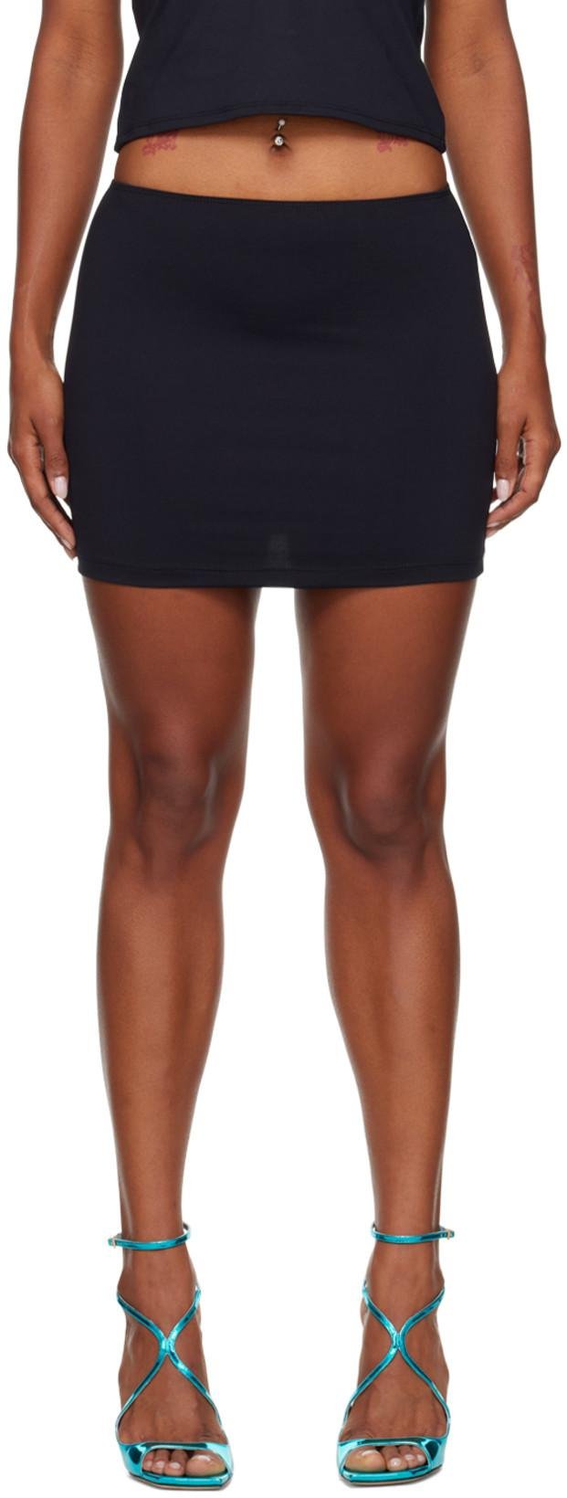 SSENSE Exclusive Black Delta Swim Skirt by BINYA