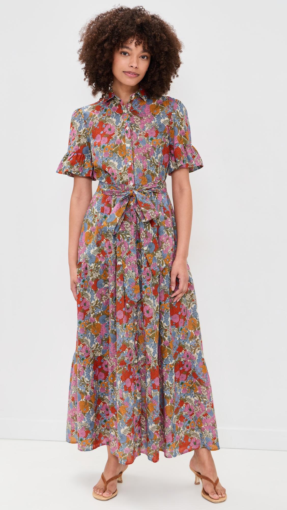 Martine Dress Delicate Tilia by BIRDS OF PARADIS