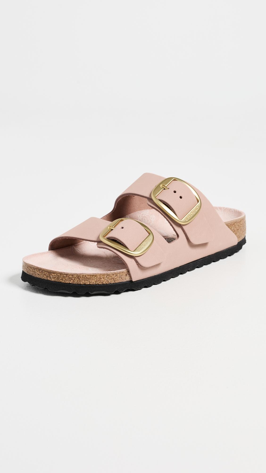Arizona Big Buckle Printed Footbed Sandals by BIRKENSTOCK