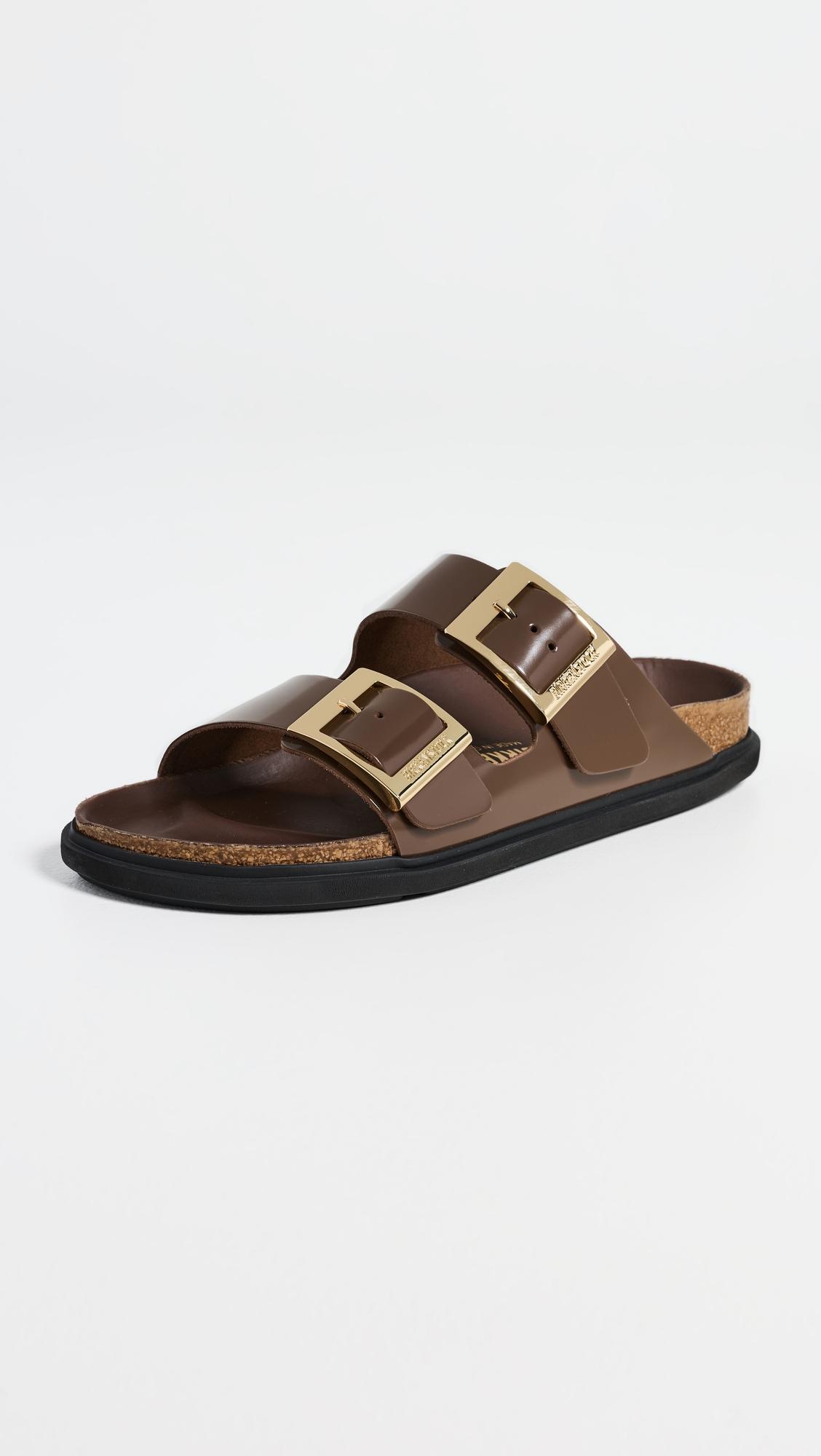 Arizona Droplet Buckle High Shine Sandals by BIRKENSTOCK