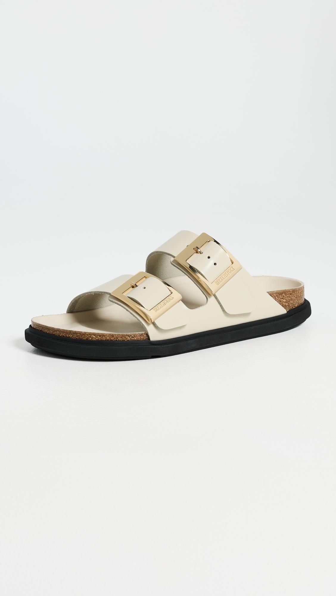 Arizona Droplet Buckle High Shine Sandals by BIRKENSTOCK