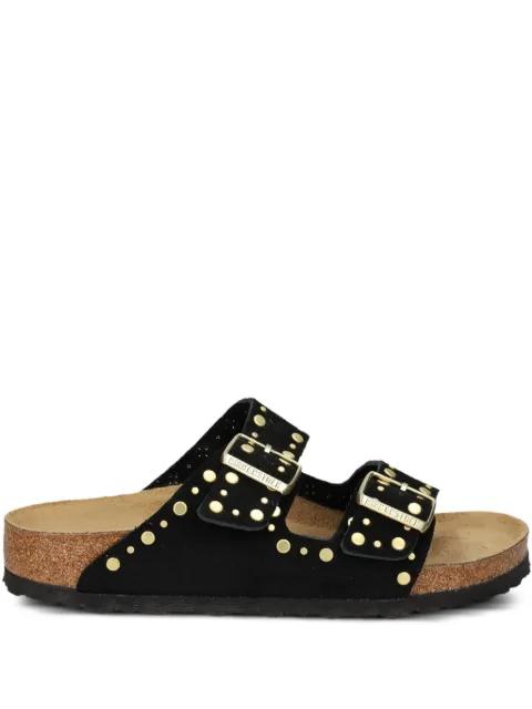 Arizona Rivet studded double-buckle sandals by BIRKENSTOCK