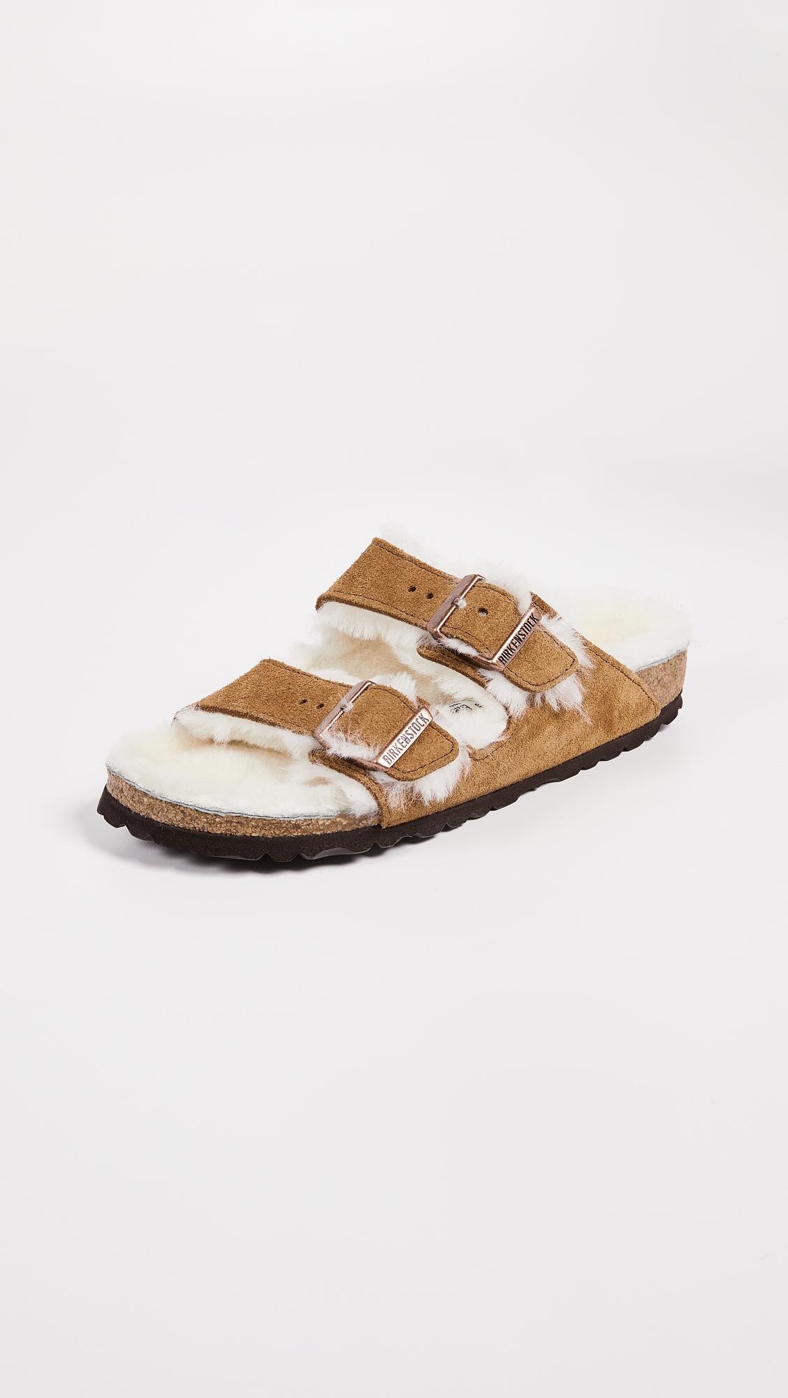 Arizona Shearling Sandals by BIRKENSTOCK