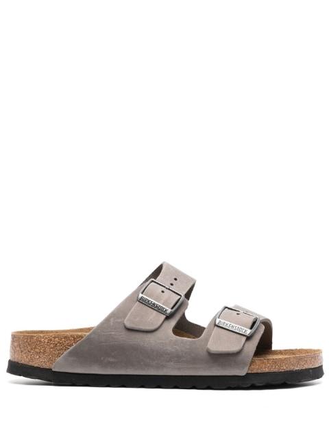 Arizona double-buckle slides by BIRKENSTOCK
