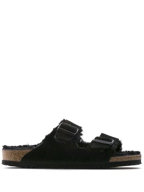 Arizona shearling sandals by BIRKENSTOCK