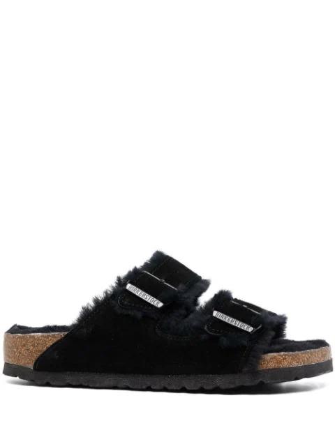 Arizona shearling sandals by BIRKENSTOCK