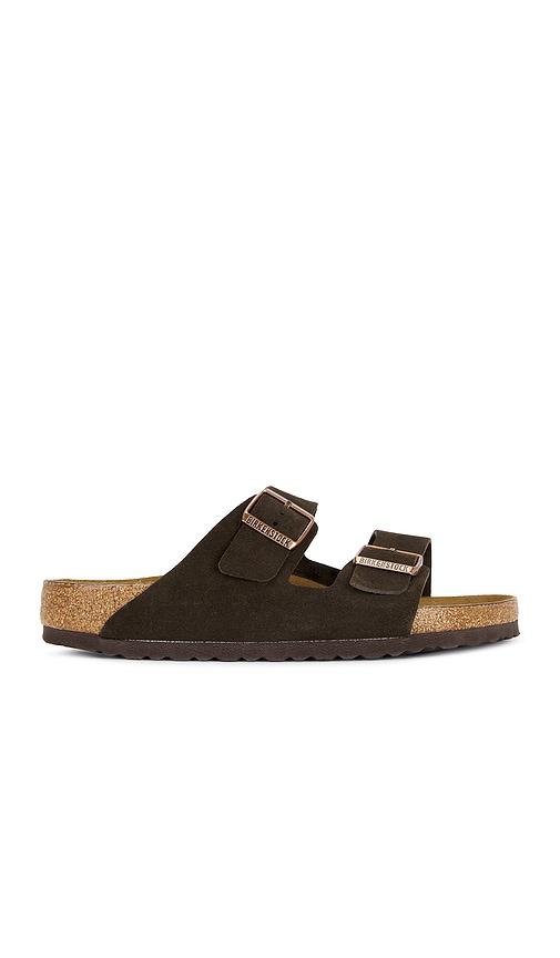 BIRKENSTOCK Arizona Soft Foot Bed in Black by BIRKENSTOCK