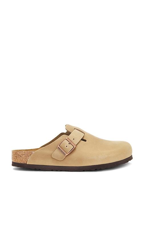 BIRKENSTOCK Boston Clog in Brown by BIRKENSTOCK