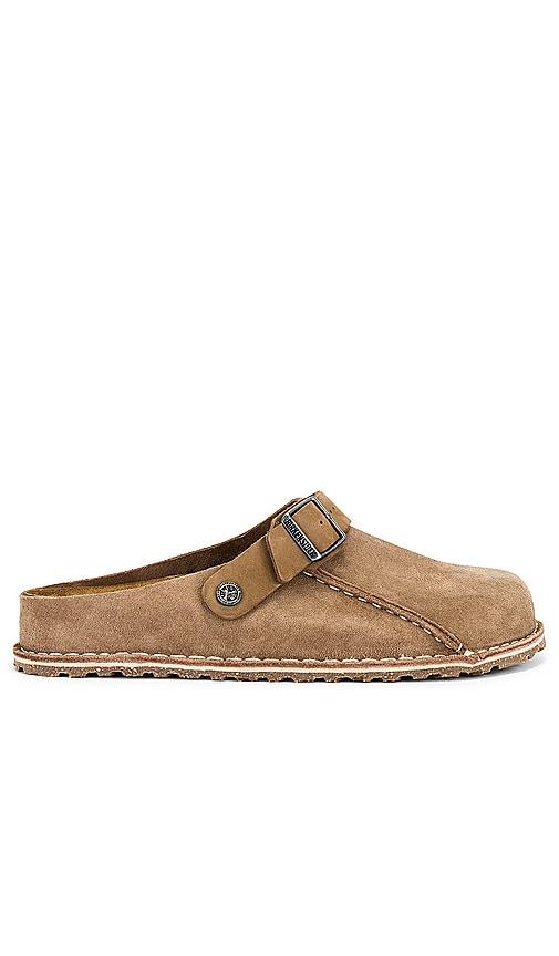 BIRKENSTOCK Lutry 365 Suede in Brown by BIRKENSTOCK