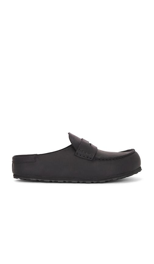 BIRKENSTOCK Naples Wrapped Bold Grip Loafer in Black by BIRKENSTOCK