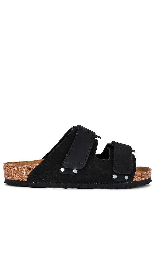 BIRKENSTOCK Uji Sandal in Black by BIRKENSTOCK