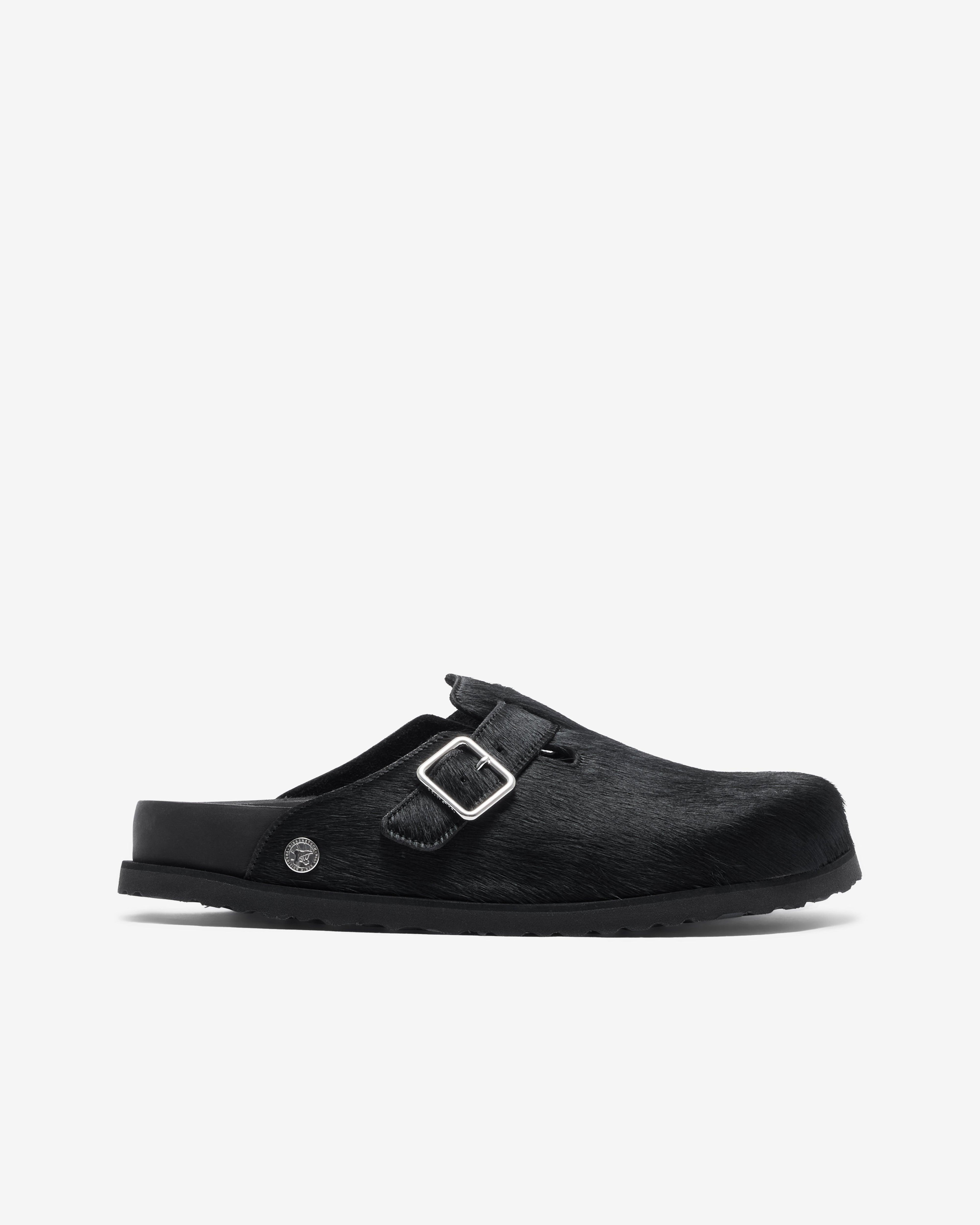 Birkenstock 1774 - Men's Boston Pony Hair - (Black) by BIRKENSTOCK