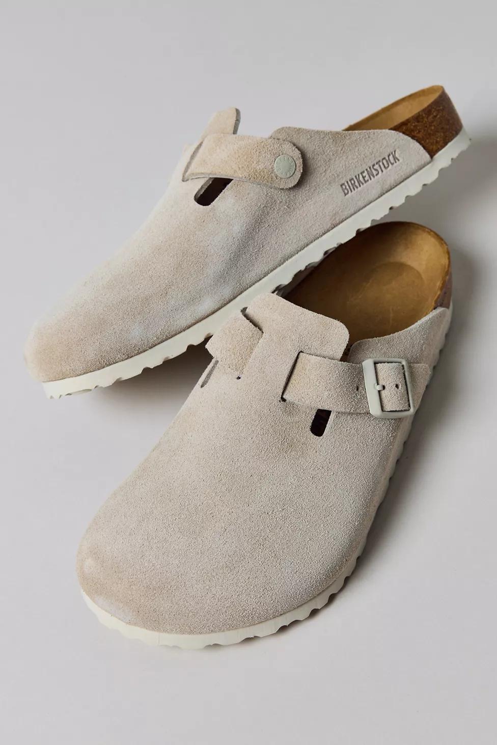 Birkenstock Men's Boston Suede Clogs by BIRKENSTOCK