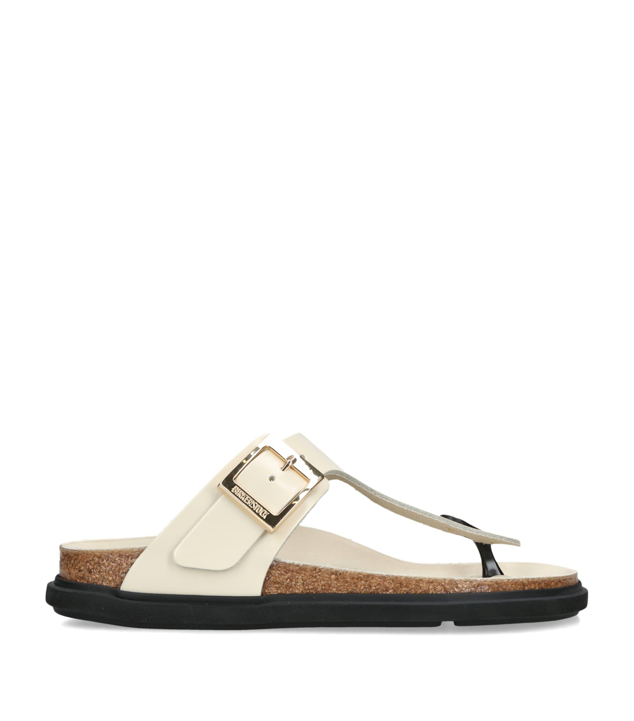 Birkenstock Patent Leather Gizeh Sandals by BIRKENSTOCK
