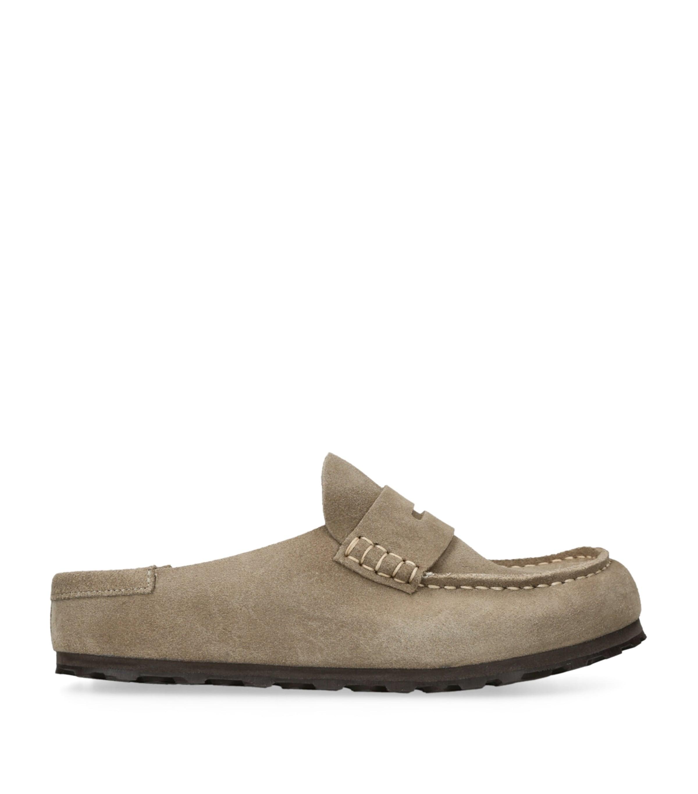 Birkenstock Suede Naples Wrapped Clogs by BIRKENSTOCK