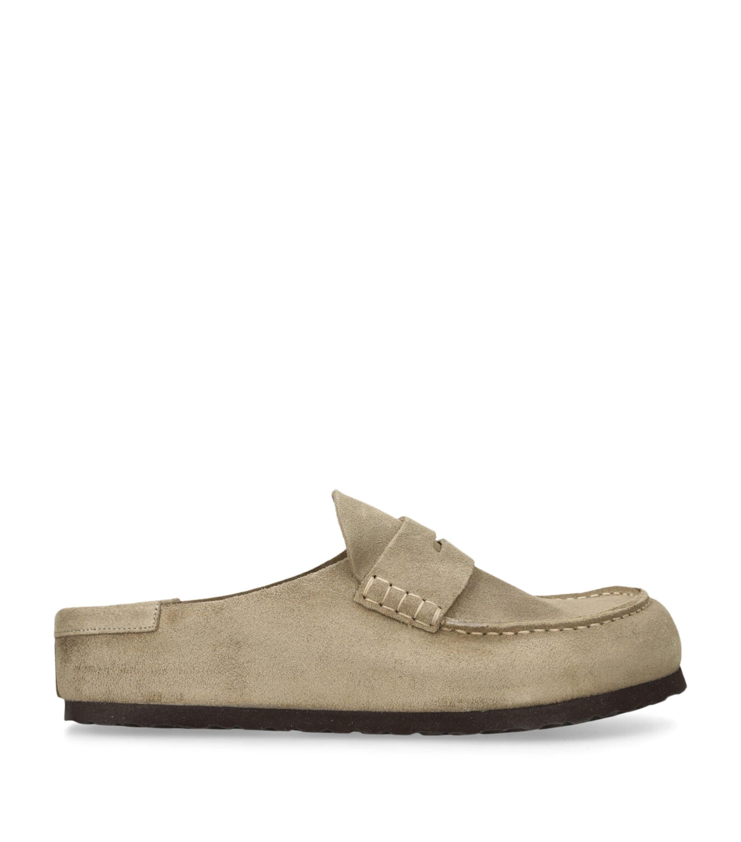 Birkenstock Suede Naples Wrapped Clogs by BIRKENSTOCK