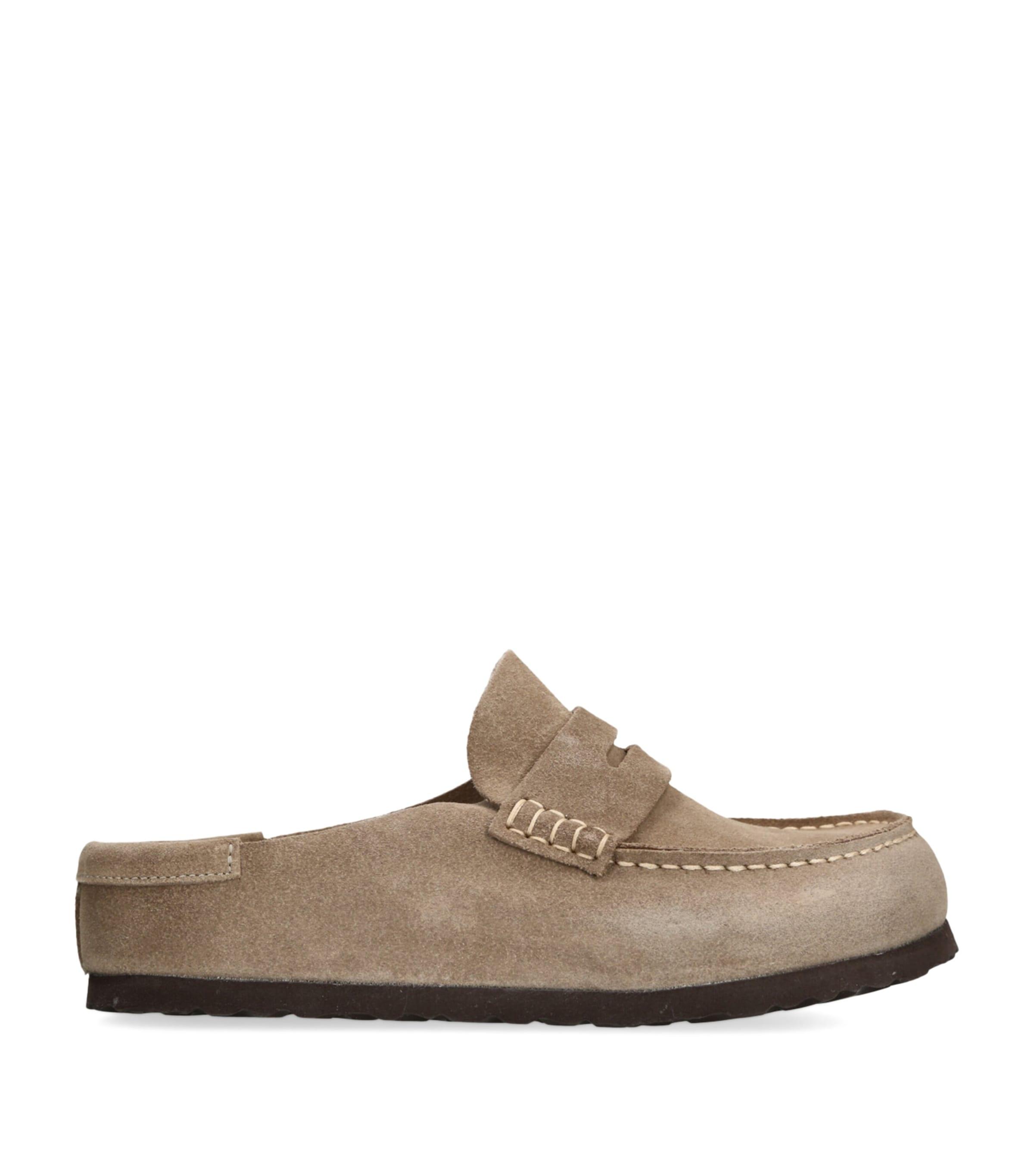 Birkenstock Suede Naples Wrapped Clogs by BIRKENSTOCK