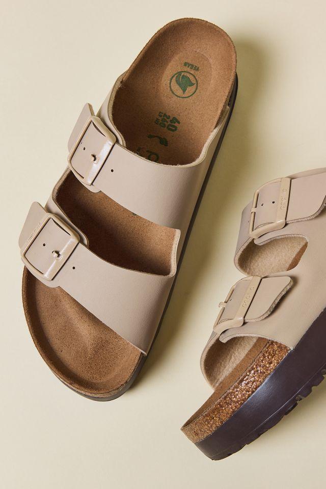 Birkenstock Women's Arizona Flex Platform Birko-Flor Sandals by BIRKENSTOCK
