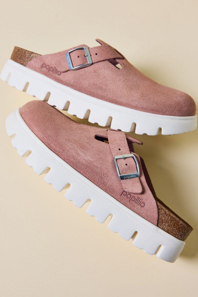 Birkenstock Women's Boston Chunky Suede Clogs by BIRKENSTOCK