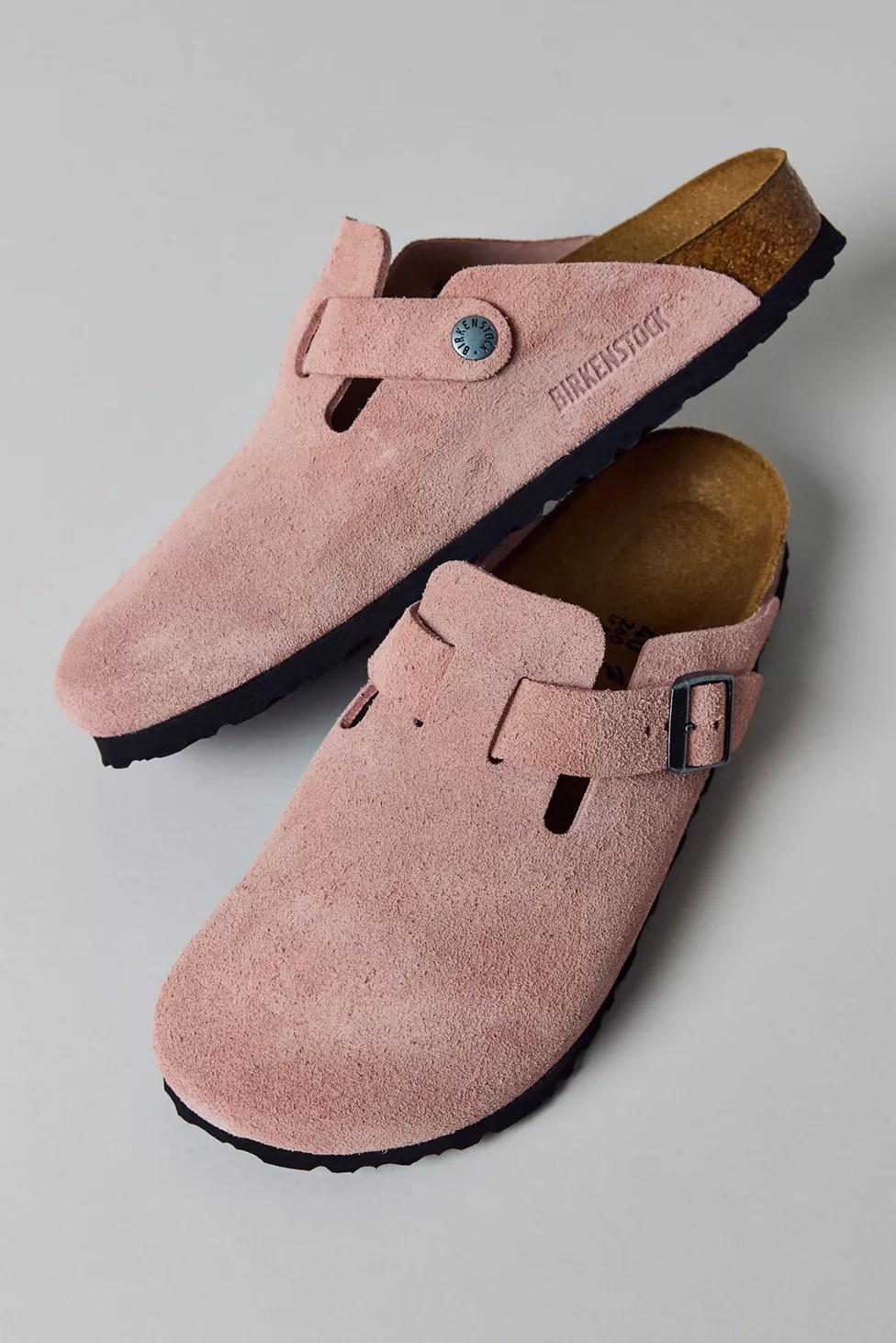 Birkenstock Women's Boston Suede Clogs by BIRKENSTOCK