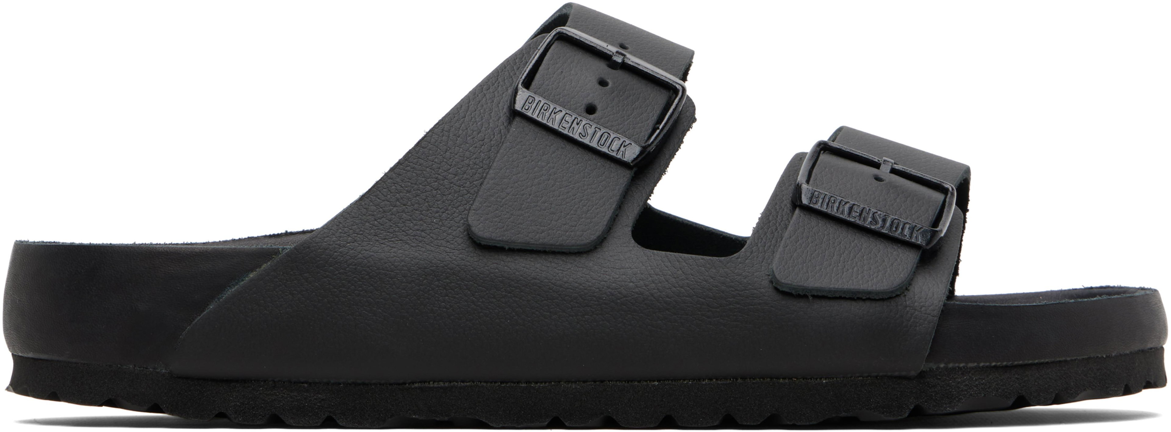 Black Regular Arizona Sandals by BIRKENSTOCK
