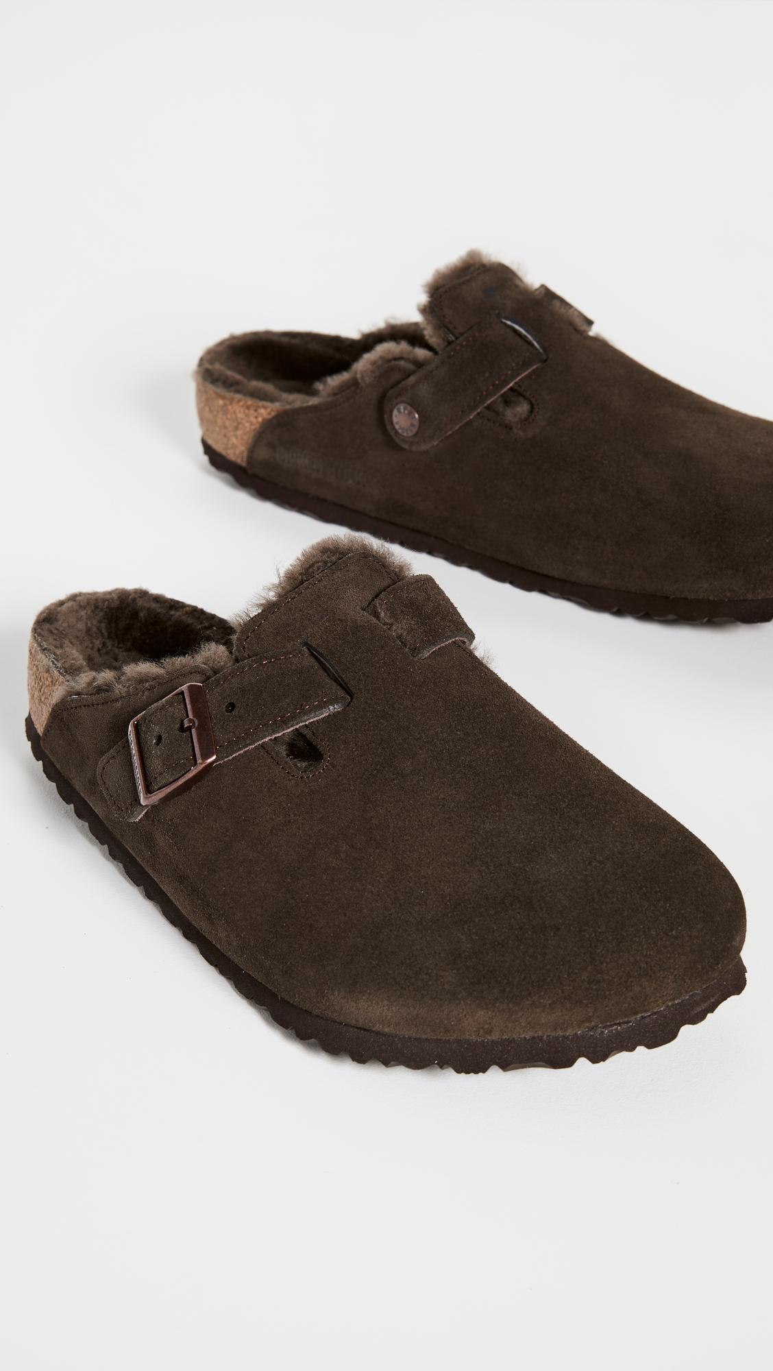 Boston Shearling Clogs by BIRKENSTOCK
